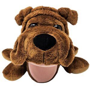 Myles the Barking Sharpei Dog by Russ Berrie Puppet Plush 12"
